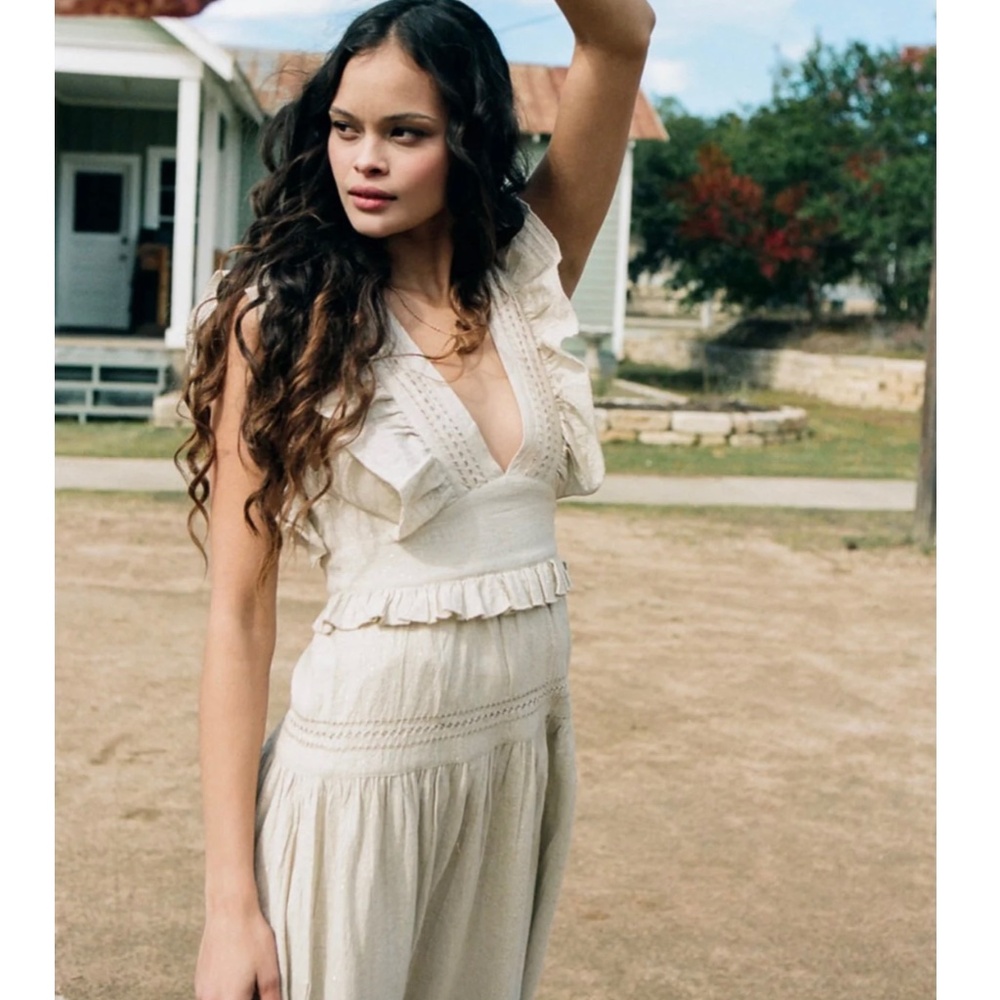 Spell Lola Frill Maxi Dress
